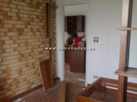 Thiết kế, thi công nội thất nhà anh Tuấn